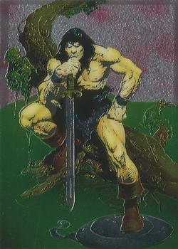 1995 Comic Images Conan Chromium III #73 Conan the Loner Front