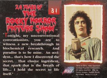 1995 Comic Images 20 Years of the Rocky Horror Picture Show #31 