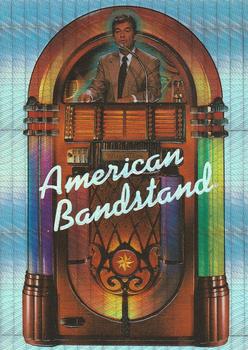1993 Collect-A-Card American Bandstand #NNO Super Embossed Hologram Card Front