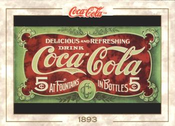 1993 Collect-A-Card Coca-Cola Collection Series 1 #5 1st Registered Trademark Front