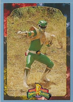 1994 Collect-A-Card Mighty Morphin Power Rangers (Walmart) #122 The Green Ranger Front