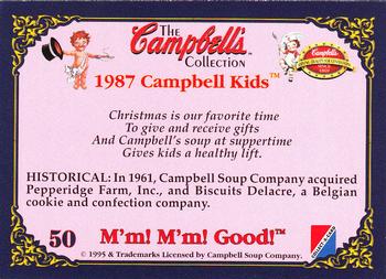 1995 Collect-A-Card Campbell’s Soup Collection #50 1987 Campbell Kids Back