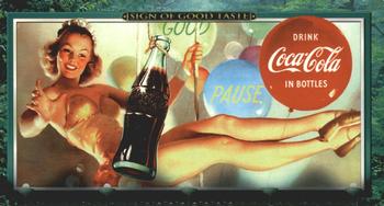 1996 Collect-A-Card Coca-Cola Sign of Good Taste #60 Dateline: 1954 [Pause] Front