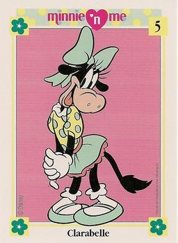 1991 Impel Minnie 'N Me #5 Clarabelle Back