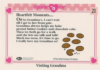 1991 Impel Minnie 'N Me #21 Visiting Grandma Back