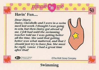 1991 Impel Minnie 'N Me #50 Swimming Back