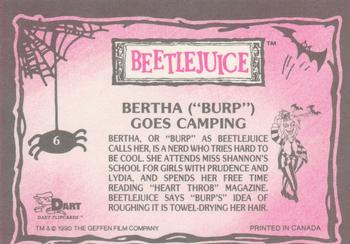 1990 Dart Beetlejuice #6 Bertha (