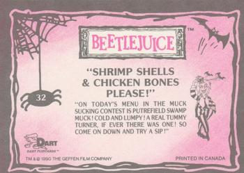 1990 Dart Beetlejuice #32 