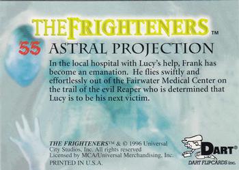 1996 Dart The Frighteners #55 Astral Projection Back