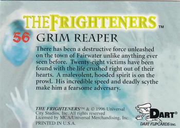 1996 Dart The Frighteners #56 Grim Reaper Back