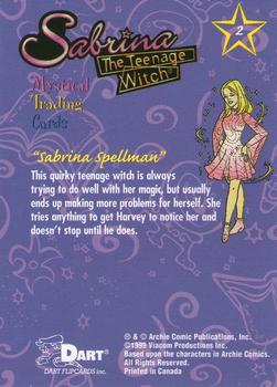 1999 Dart Sabrina the Teenage Witch #2 