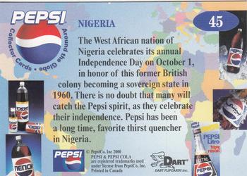 2000 Dart Pepsi Around the Globe #45 Nigeria Back
