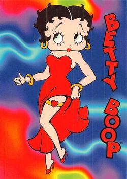 2001 Dart Betty Boop #33 (puzzle, middle left) Front