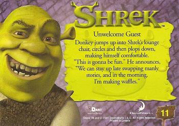 2001 Dart Shrek #11 Unwelcome Guest Back