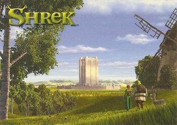 2001 Dart Shrek #59 Lord Farquaad's Castle Front
