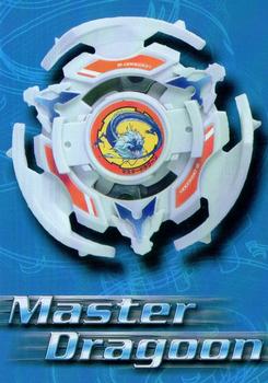 2003 Cards Inc. Beyblade #60 Master Dragoon - Attack Front