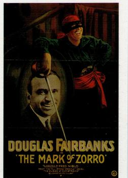 1998 DuoCards The Mask of Zorro #10 Enter the Silent Screen Front