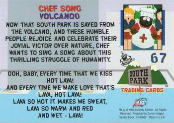 1998 Comic Images South Park #67 Chef Song: Volcanoo Back