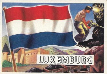 1956 Topps Flags of the World (R714-5) #56 Luxemburg Front