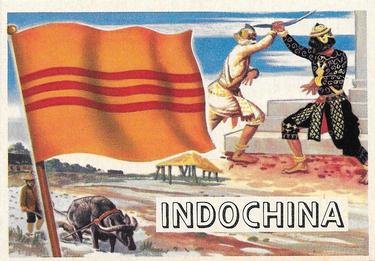 1956 Topps Flags of the World (R714-5) #62 Indochina Front