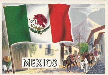 1956 Topps Flags of the World (R714-5) #67 Mexico Front