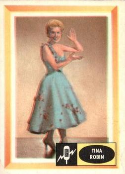 1960 Fleer Spins and Needles #18 Tina Robin Front