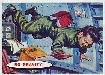 1968 Topps Target Moon (Salmon Backs) #20 No Gravity! Front
