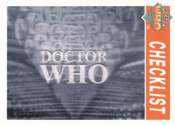 1995 Cornerstone Doctor Who Series 2 #112 Checklist #2: 151-189 Front