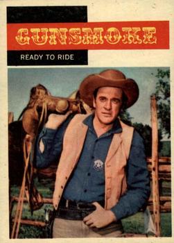 1958 Topps T.V. Westerns #7 Ready to Ride Front