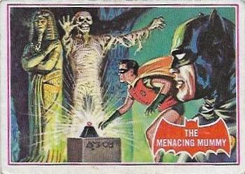 1966 Topps Batman Series A (Red Bat Logo) #3A The Menacing Mummy Front