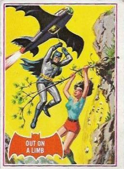 1966 Topps Batman Series A (Red Bat Logo) #13A Out on a Limb Front