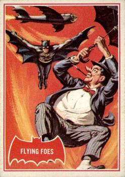 1966 Topps Batman Series A (Red Bat Logo) #31A Flying Foes Front