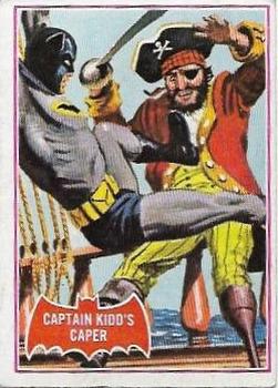 1966 Topps Batman Series A (Red Bat Logo) #32A Captain Kidd's Caper Front
