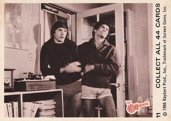 1966 Donruss The Monkees #11 Peter Tork / Micky Dolenz Front
