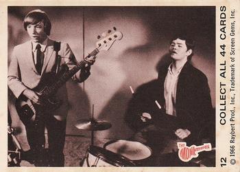 1966 Donruss The Monkees #12 Peter Tork / Micky Dolenz Front