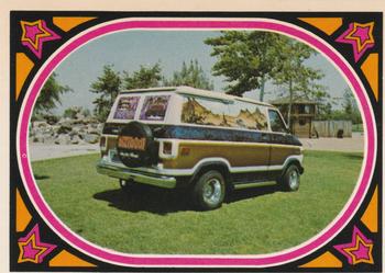 1975 Donruss Truckin' #4 1972 Chevy van Front