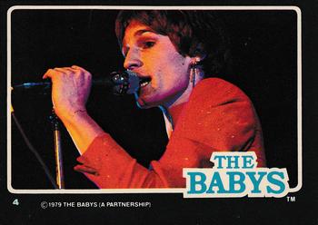 1979 Donruss Rock Stars #4 The Babys (John Waite) Front