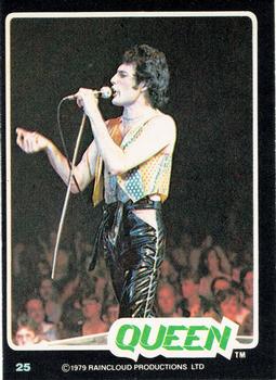 1979 Donruss Rock Stars #25 Queen (Freddie) Front