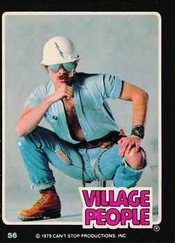 1979 Donruss Rock Stars #56 Village People (David Hodo) Front