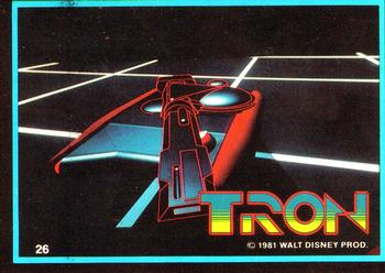 1982 Donruss Tron Movie #26 Tank Front