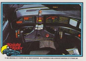 1983 Donruss Knight Rider #32 (puzzle column 4 row 10) Front