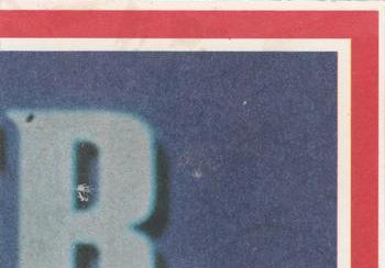1983 Donruss Knight Rider #1 R (puzzle column 6 row 1) Back