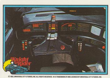 1983 Donruss Knight Rider #32 (puzzle column 1 row 10) Front