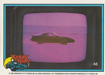 1983 Donruss Knight Rider #48 (puzzle column 2 row 4) Front