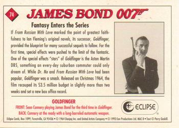1993 Eclipse James Bond Series 1 #74 Fantasy Enters the Series Back
