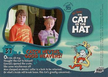 2003 Comic Images The Cat in the Hat #37 Catch Nevins, Good Heavens! Back