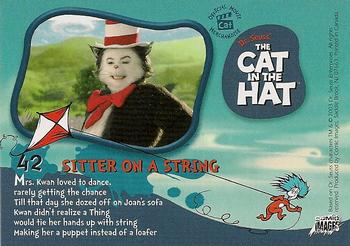 2003 Comic Images The Cat in the Hat #42 Sitter on a String Back
