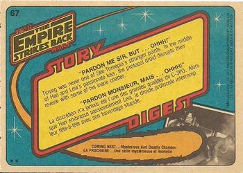 1980 O-Pee-Chee The Empire Strikes Back #67 
