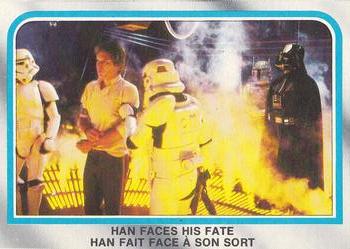 1980 O-Pee-Chee The Empire Strikes Back #202 Han Faces His Fate Front