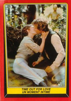 1983 O-Pee-Chee Star Wars: Return of the Jedi #115 Time Out for Love Front
